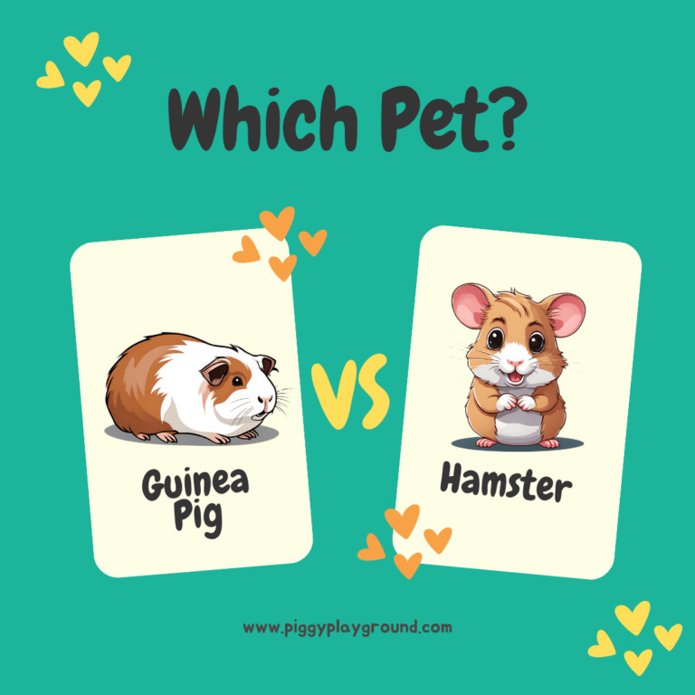 Guinea pig or hamster, which pet?